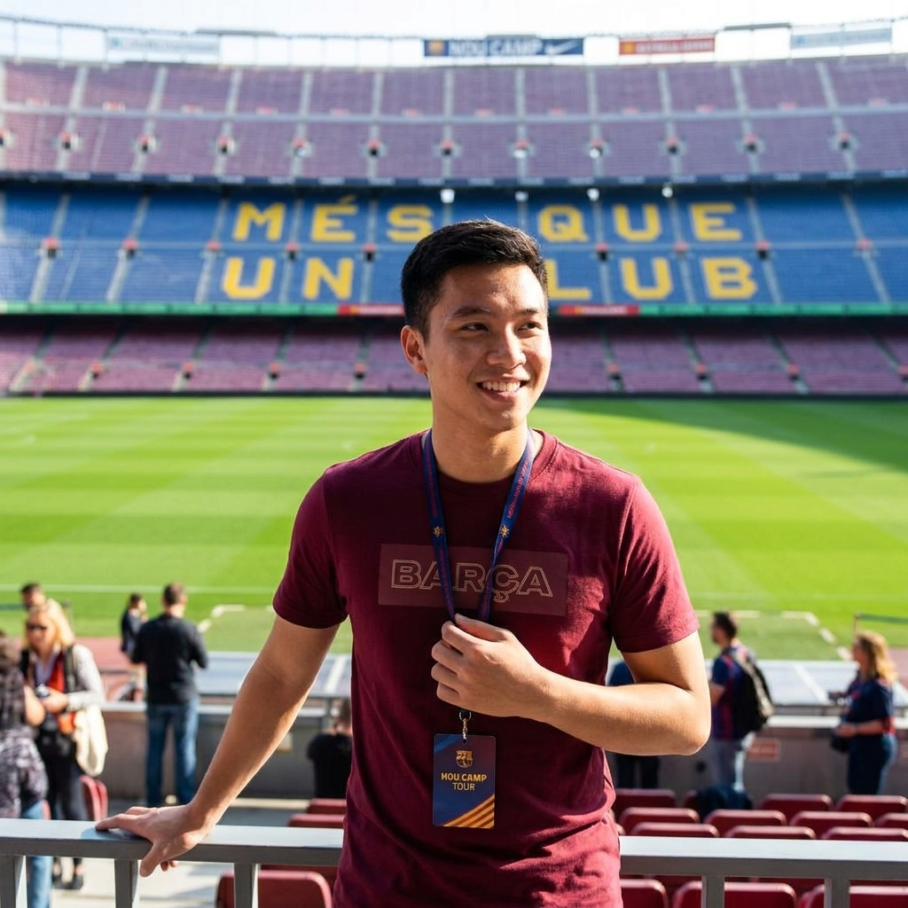 Áo thun thời trang dành cho fan hâm mộ clb Barca