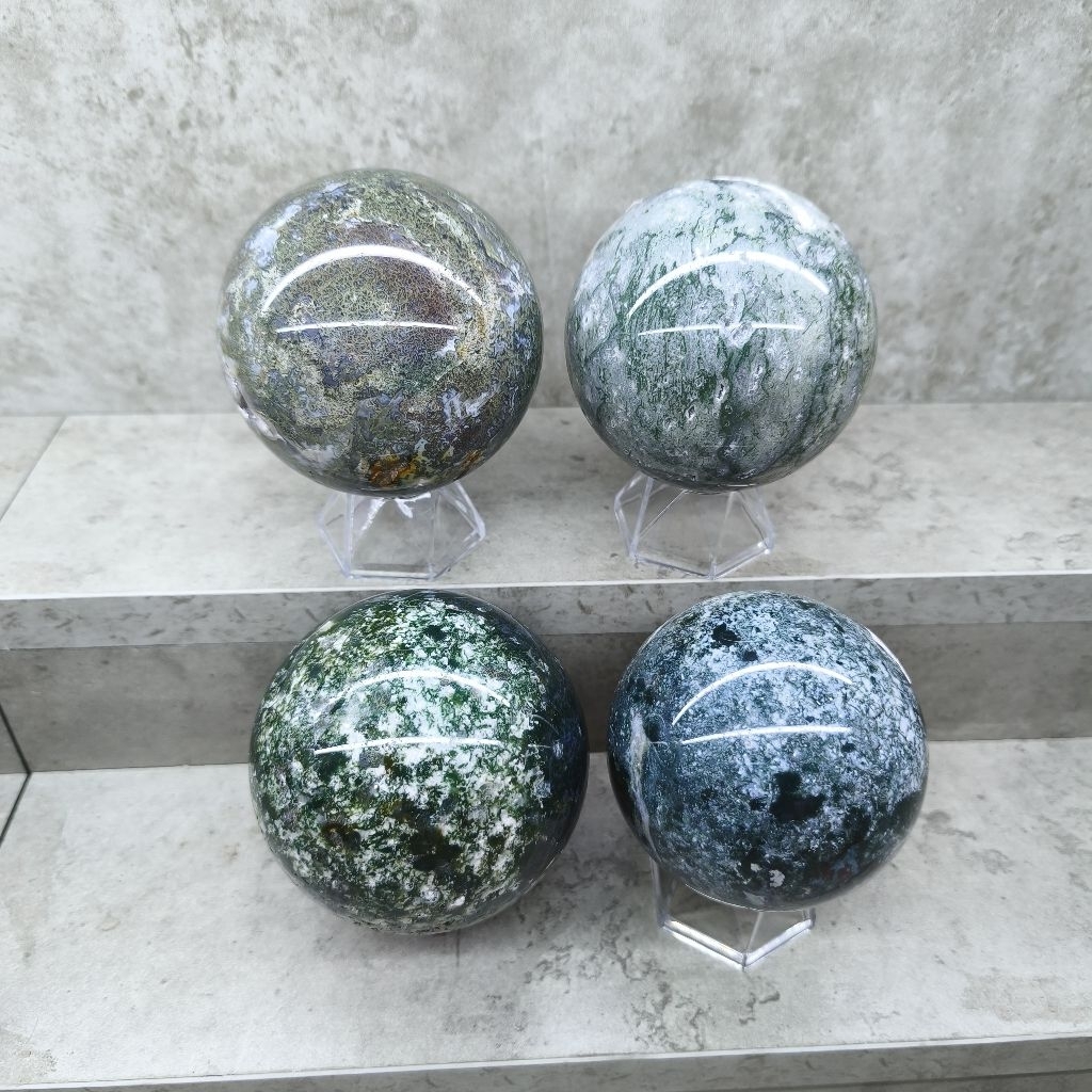 bi mã não rêu - Moss Agate
