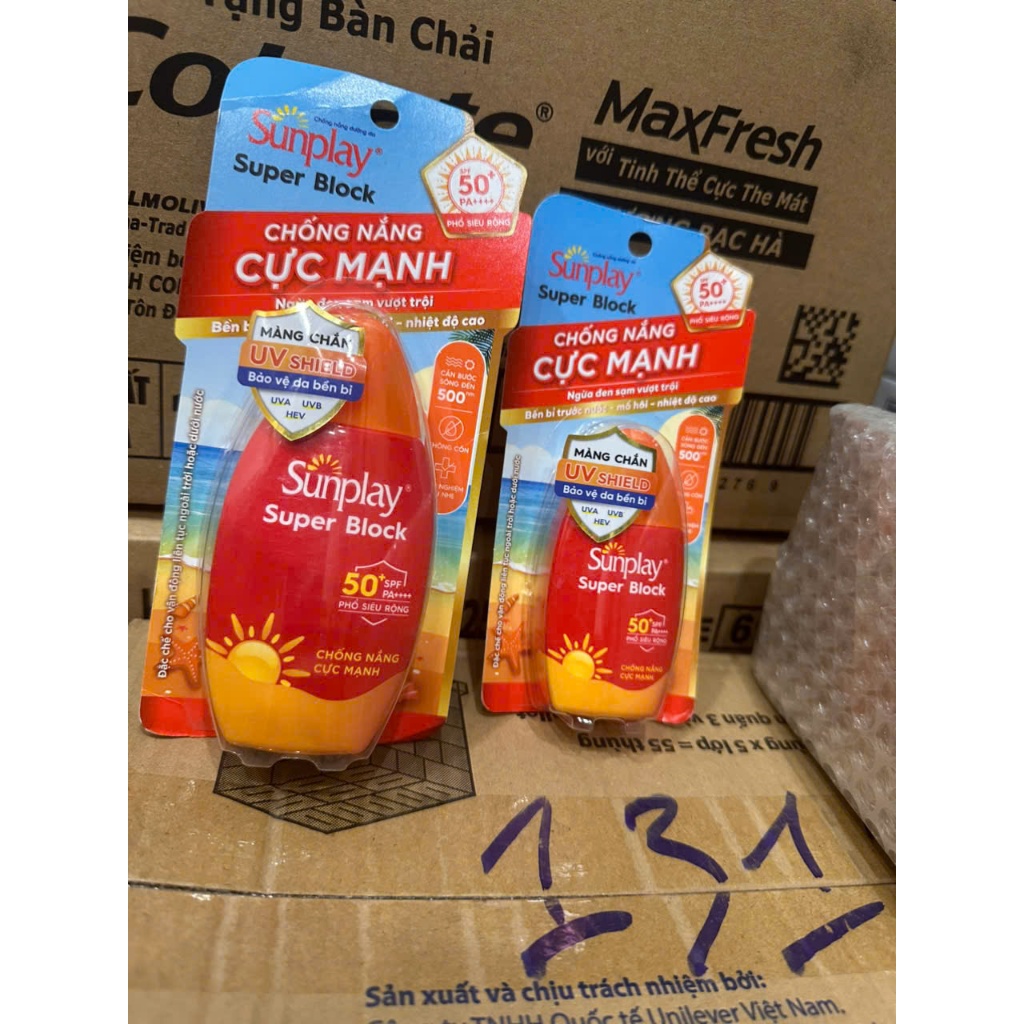 Kem chống nắng Sunplay đỏ dạng sữa SPF50+ PA++++ 30g/70g