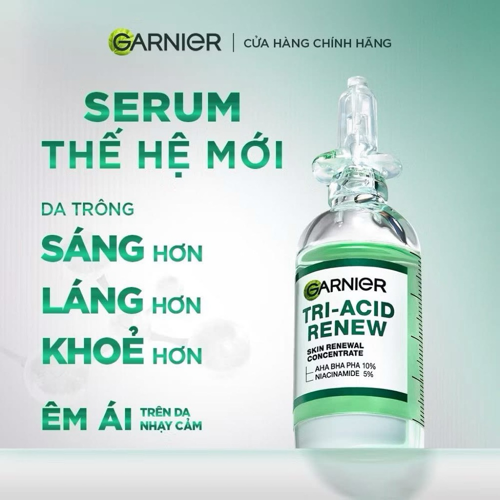 Serum Garnier Tri-Acid Renew Skin Renewal Concentrate