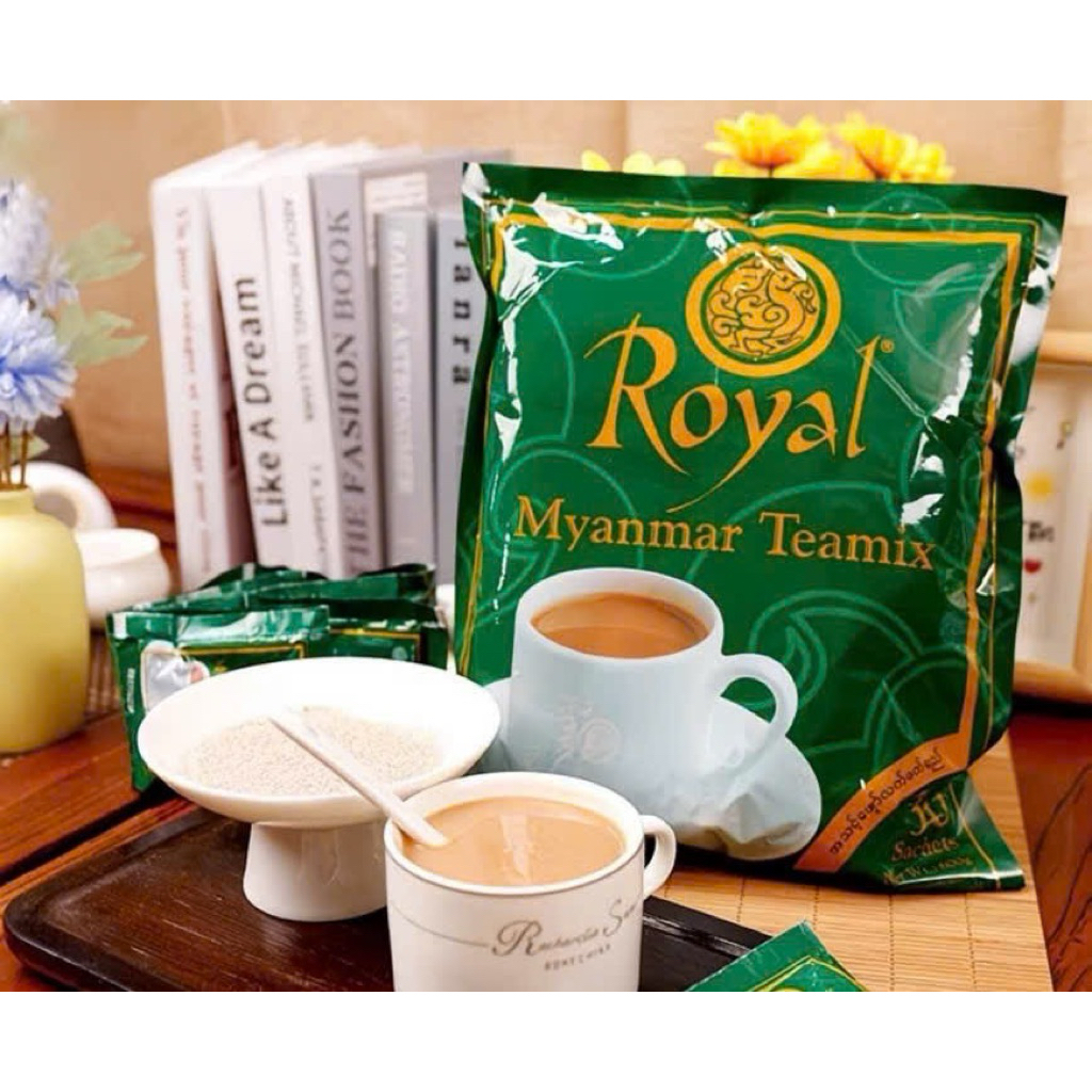 [Chính hãng] Trà Sữa Tự Pha ROYAL MYANMAR TEAMIX 600g 30 gói nhỏ (DATE 2027)