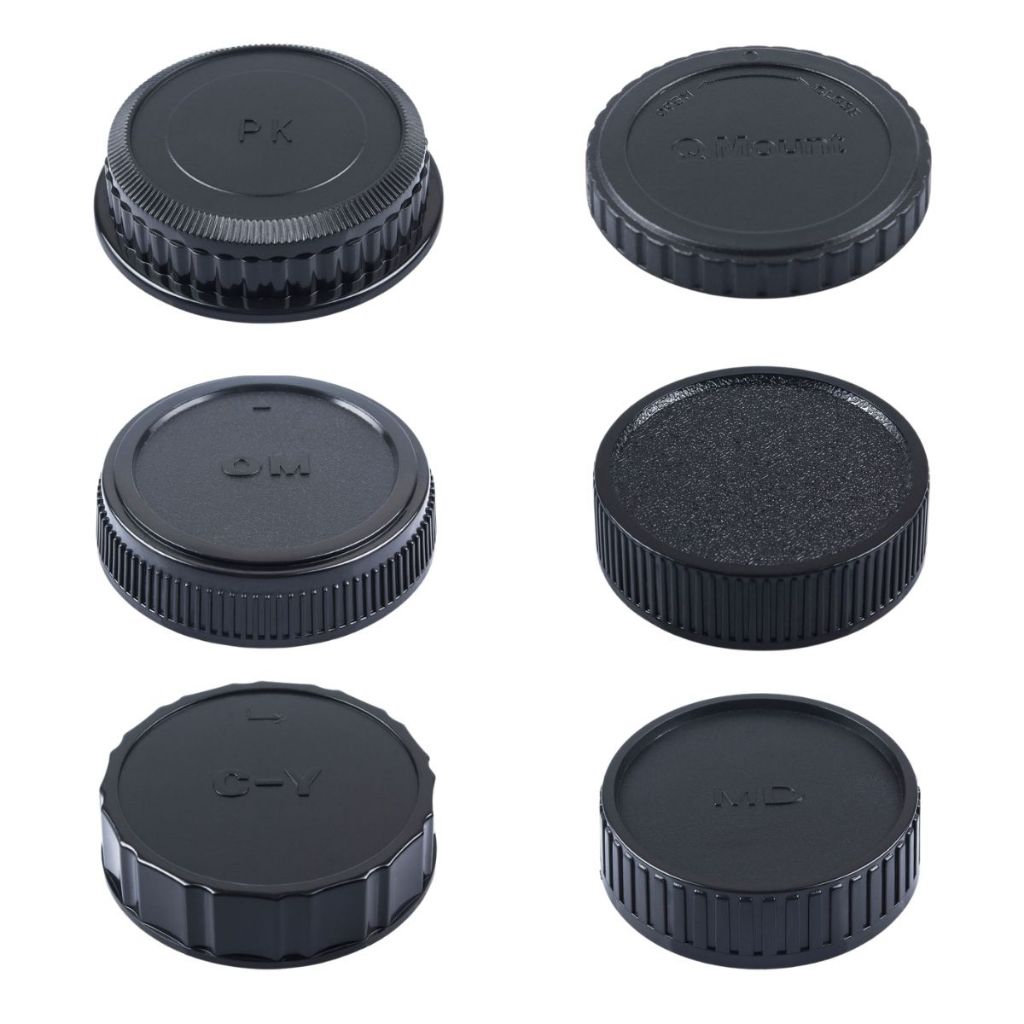 Nắp đậy phía sau ống kính lens máy ảnh film cũ (cap sau lens) ngàm LM CY MD M42 OM Pentax PK Q Mount