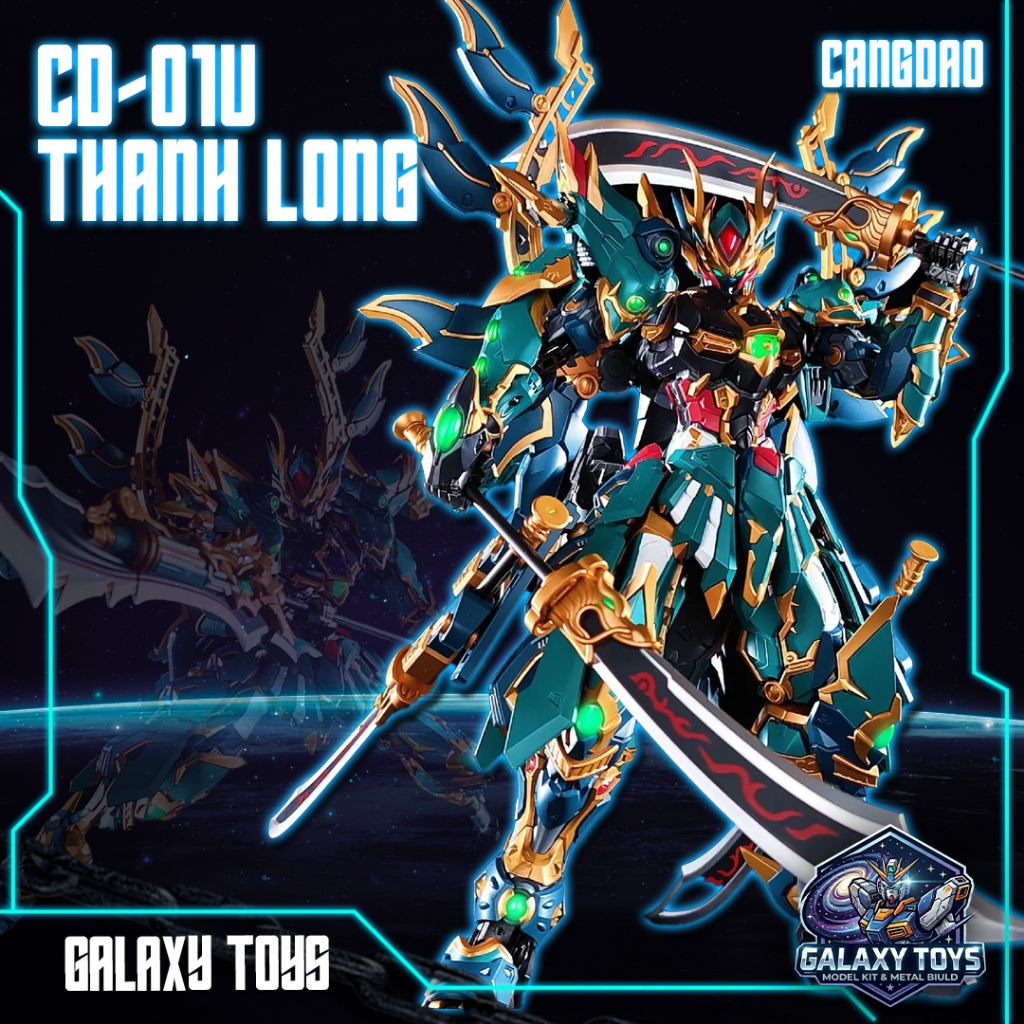 [Galaxy Toys] CD-01U Thanh Long 1/72 CangDao - Metal Build