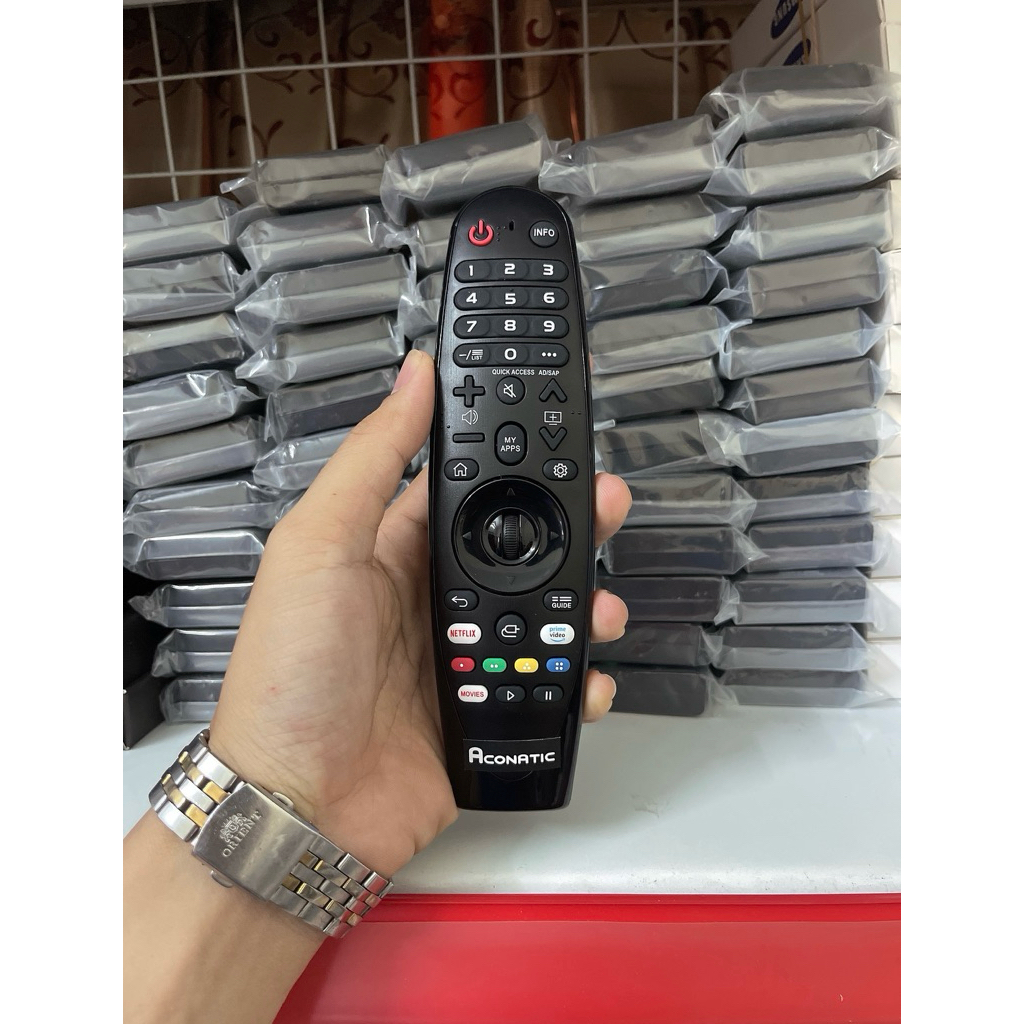 Remote Điều khiển Tivi Aconatic không giọng nói( Dùng cho Tivi Aconatic có kiểu dáng điều khiển như 