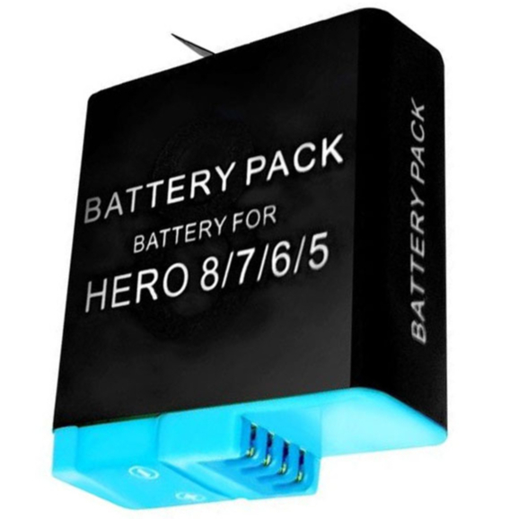 PIN GOPRO 8, 7, 6, 5 DUNG LƯỢNG 1220mAh, DÀNH THAY THẾ CHO CAMERA HÀNH ĐỘNG GOPRO 8, 7, 6, 5