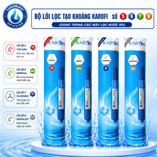 Bộ Lõi Lọc Tạo Khoáng KAROFI Số 5678 - (Dùng Trong Các Máy Lọc Nước RO)