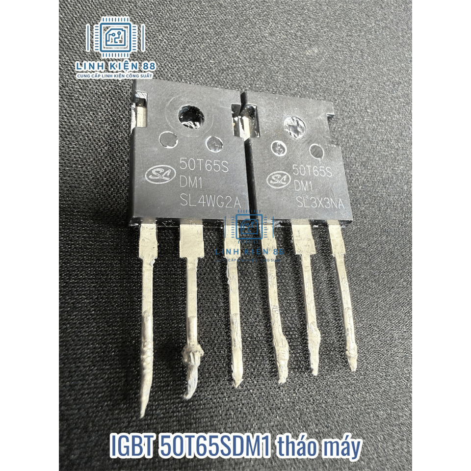 3 con IGBT 50T65SDM1 50T65S 50T65 50A 650V To-247 tháo máy