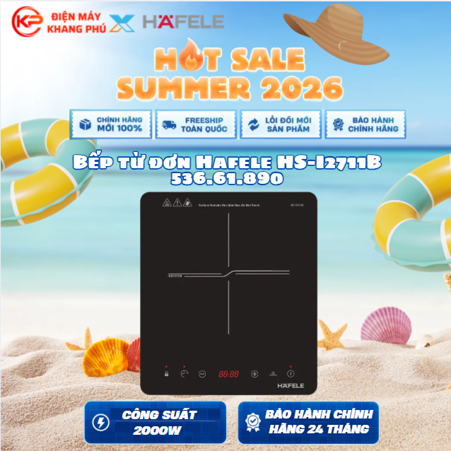 Bếp từ đơn Hafele HS-I2711B 536.61.890