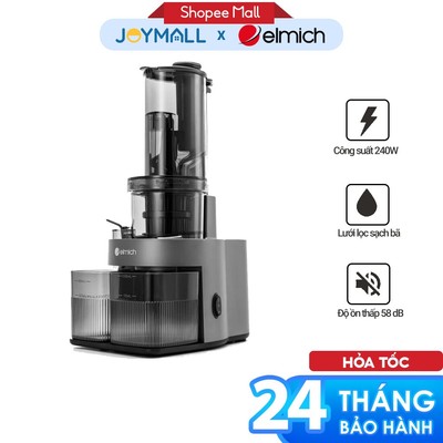 Máy Ép Chậm Elmich JEE-8759, Hàng Chính Hãng, 240W, Không Gây Ồn, Trục Ép An Toàn - JoyMall