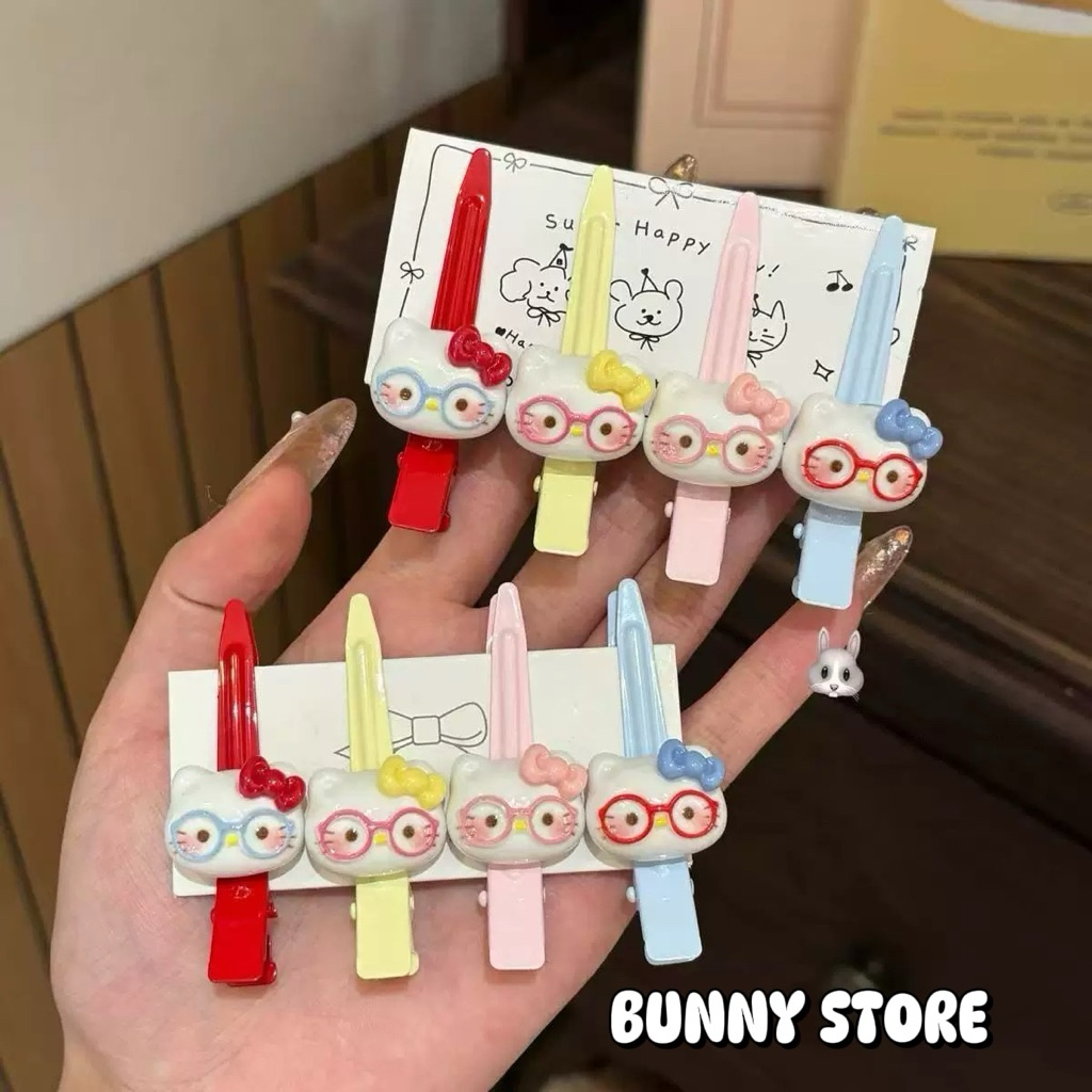 SET 2 KẸP HELLO KITTY MINI - BUNNY STORE