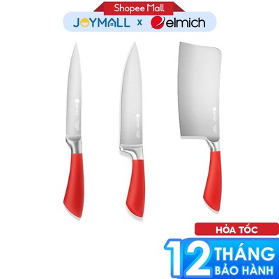 Dao nhà bếp đa năng Elmich Ultra Sharp EL8422, EL8423, EL8424, Hàng chính hãng, thép cao cấp-JoyMall
