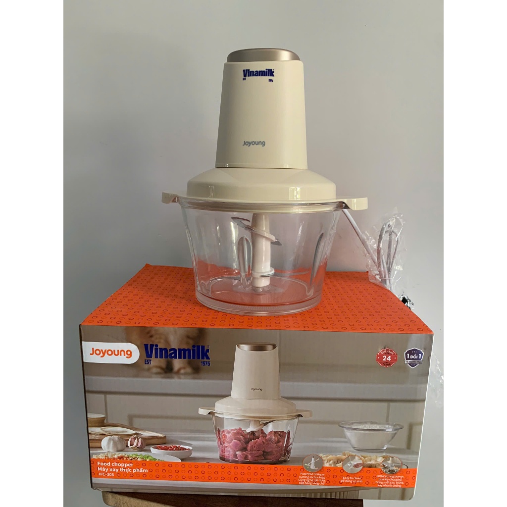 Máy xay thực phẩm thịt đa năng Joỵoung JFC-305 1.8 lít  300W - Quà tặng Vinamilk