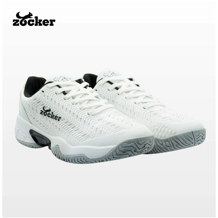 [ZOCKER] GIÀY PICKLEBALL ZOCKER ASPIRE CHÍNH HÃNG 'TRẮNG' CHÍNH HÃNG