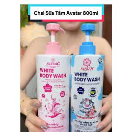 Sữa Tắm trắng Sáng Da Sữa Bò Tươi Avatar 100ml