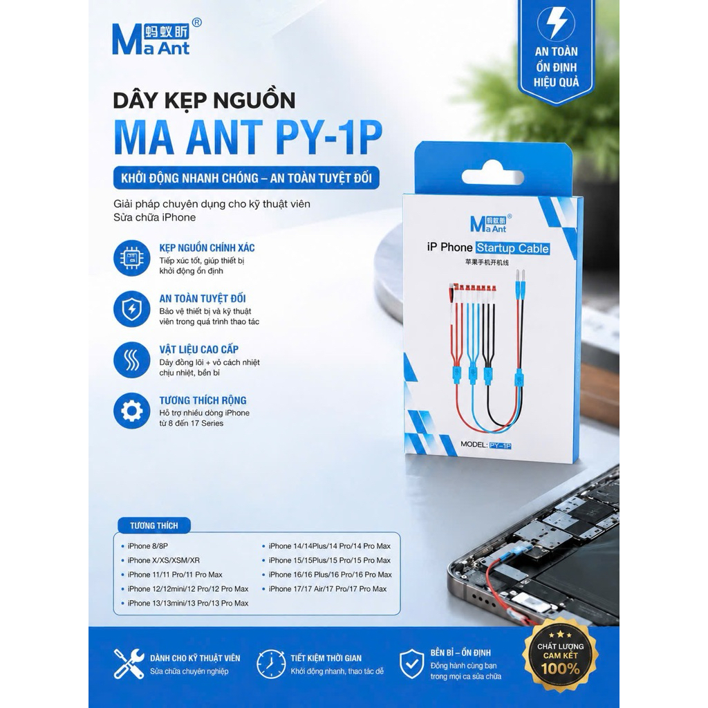 Dây Cấp Dòng Ma-Ant 8-17Seri