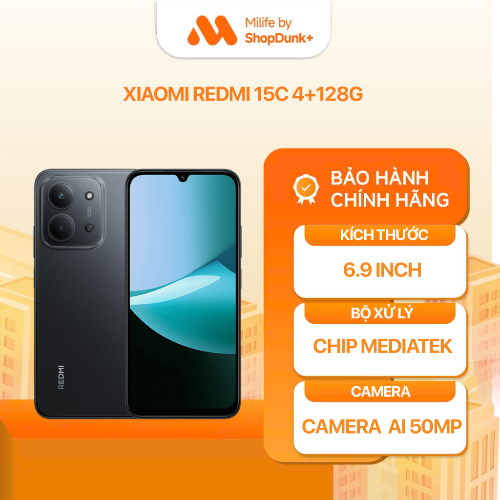 Điện Thoại Xiaomi Redmi 15C (4+128GB | 6+128GB) Chính Hãng | BigBuy360 - bigbuy360.vn