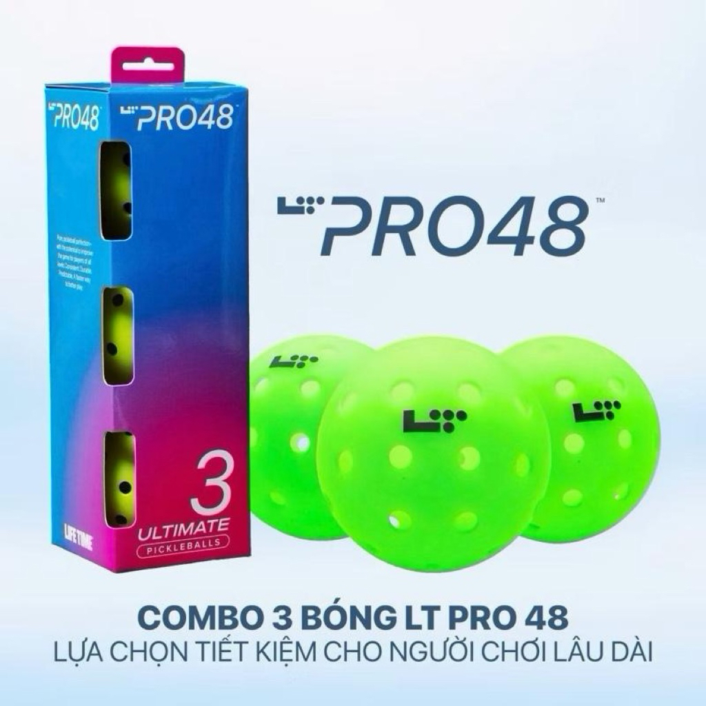 Combo 3 Bóng LT Pro 48 - Lựa Chọn Tiết Kiệm Cho Người Chơi Lâu Dài