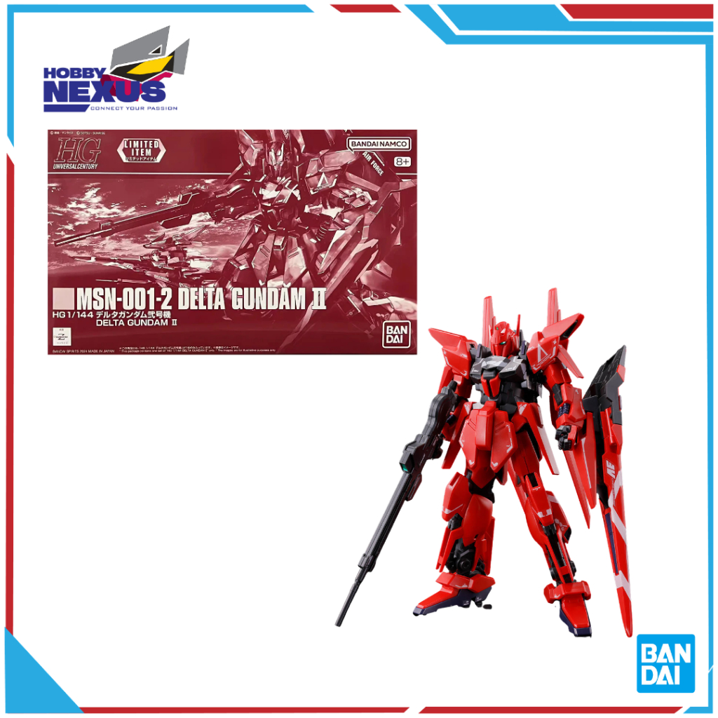 [Phiên bản giới hạn] Mô hình lắp ráp Gunpla - BANDAI - HGUC 1/144 Delta Gundam 2