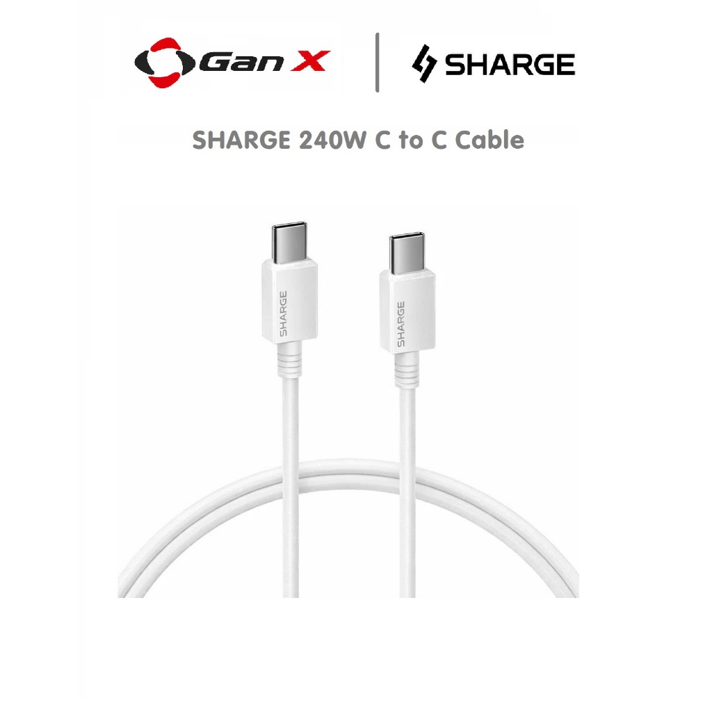 Cáp sạc Sharge USB-C-C L6 240W | Dài 1m5