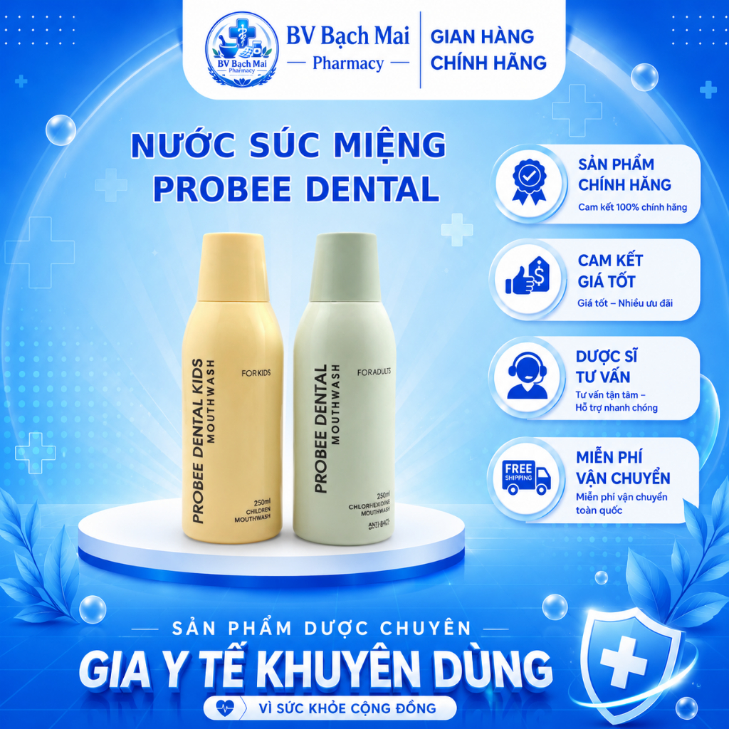 Nước súc miệng Probee Dental Chai 250ml