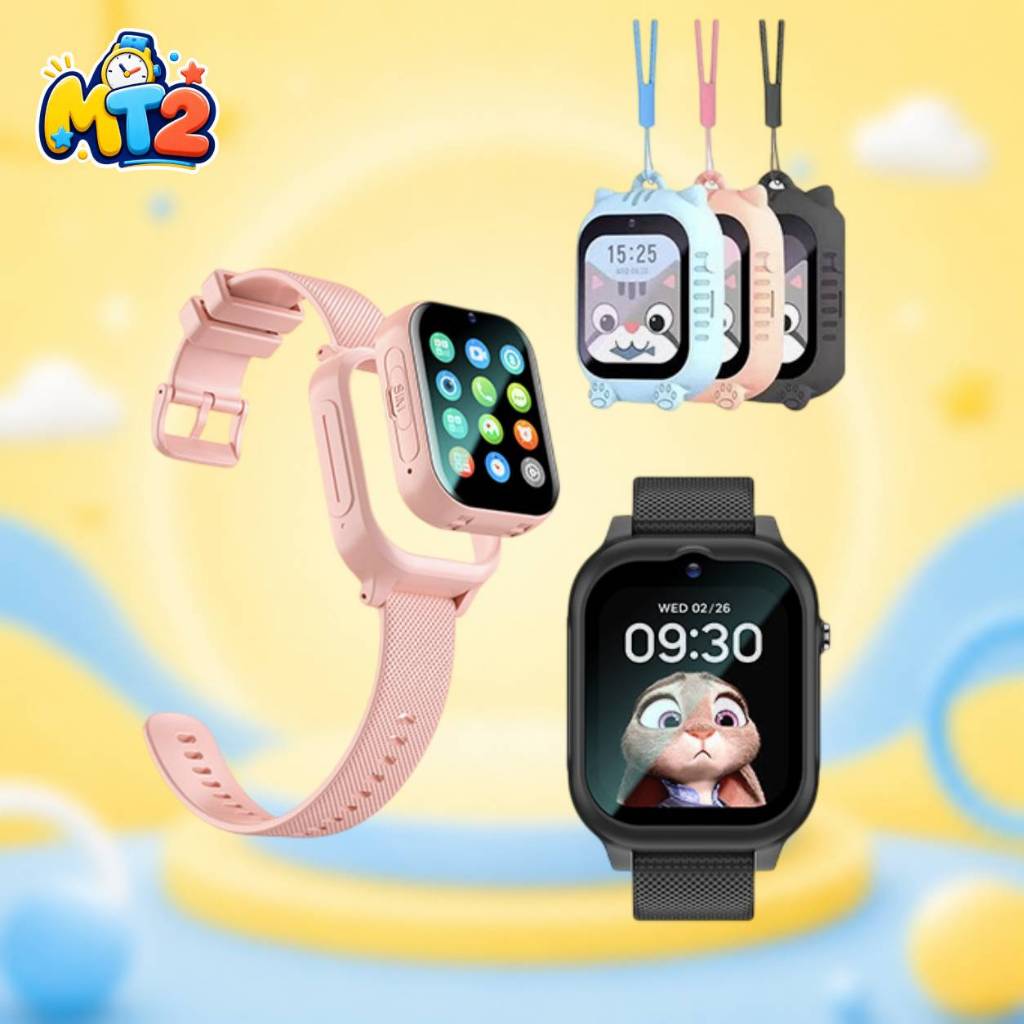 Đồng hồ định vị trẻ em MT2-Z01 Nghe gọi Video Nhắn tin Định vị Có Tiếng Việt Chống nước Báo thức Đổi mới 6 tháng