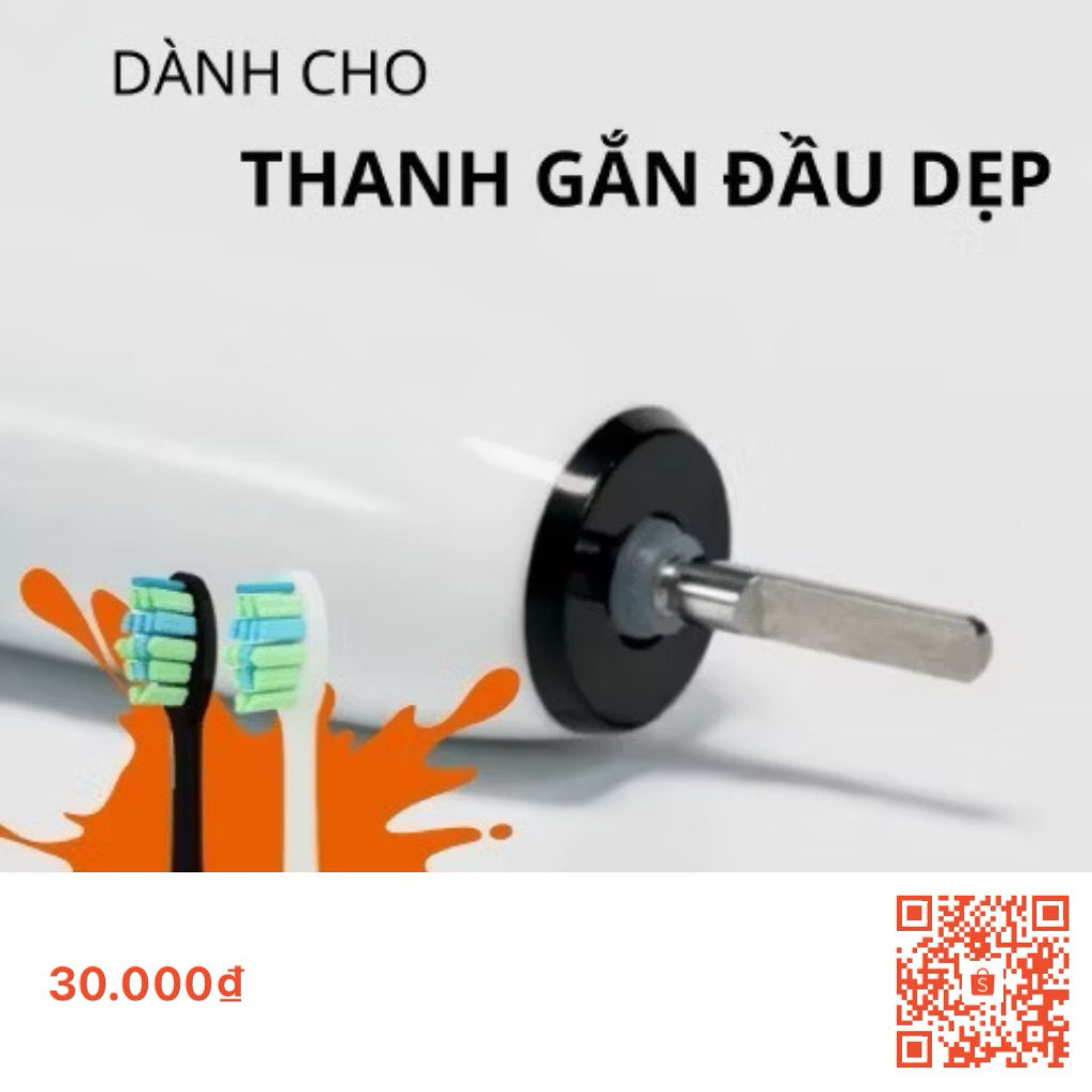 Đầu thay thế cho Bàn Chải Điện Brushie, Fossio, Hangy, Sonic AE320, Halio Sonic, mỗi bàn chải có phâ