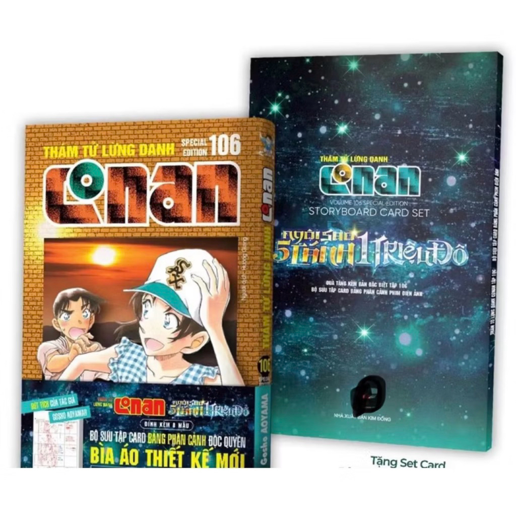 Bọc bìa- Conan 104 105 106 107 đặc biệt