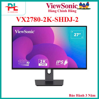 Màn hình ViewSonic VX2780-2K-SHDJ 27" 2K IPS 100Hz (HDMI+DisplayPort) - Hàng Chính Hãng (Chân thái học)