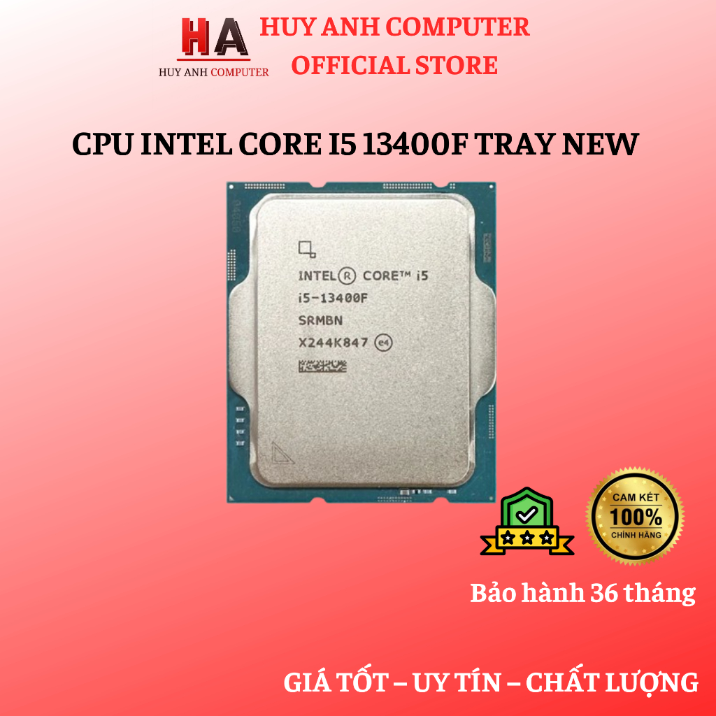 [FULL VAT] CPU INTEL CORE I5 13400F TRAY NEW