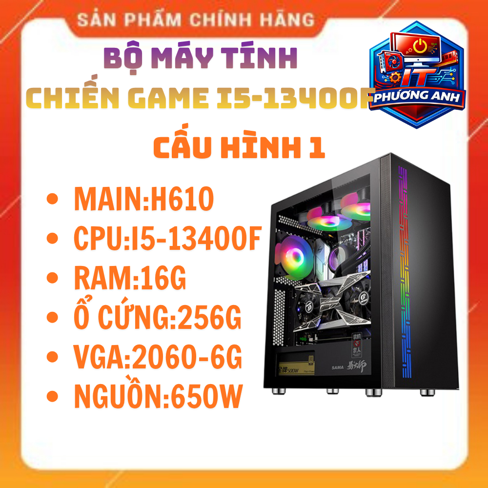 Bộ Máy Tính i5-13400F Cực Mạnh Cho Game Thủ