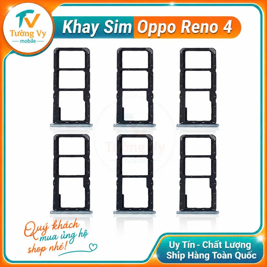 Khay sim Reno 4 Oppo,thay thế