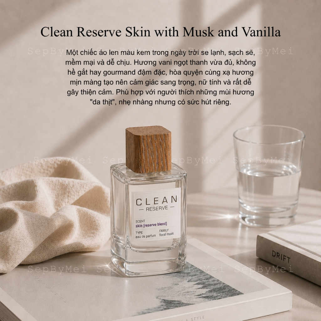 [C-H-I-Ế-T 5mL, 10mL] Clean Reserve Skin Reserve Blend Eau De Parfum Nước Hoa Unisex Hương Da Thịt X