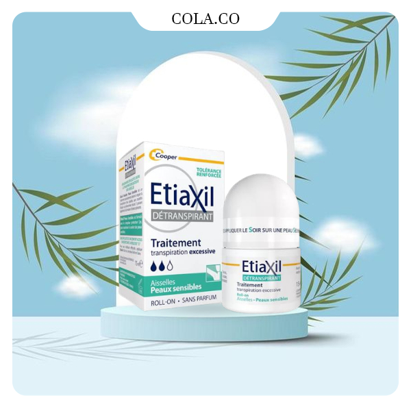 Lăn nách khử mùi Etiaxil ngăn đổ mồ hôi dòng chuyên sâu dành cho nam nữ 15ml