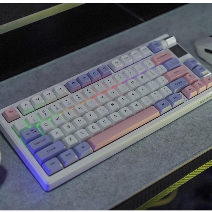 Bàn phím cơ gaming Hotswap EK375WA 3modes đa thiết bị,LED rainbow BH chính hãng Edra | BigBuy360 - bigbuy360.vn