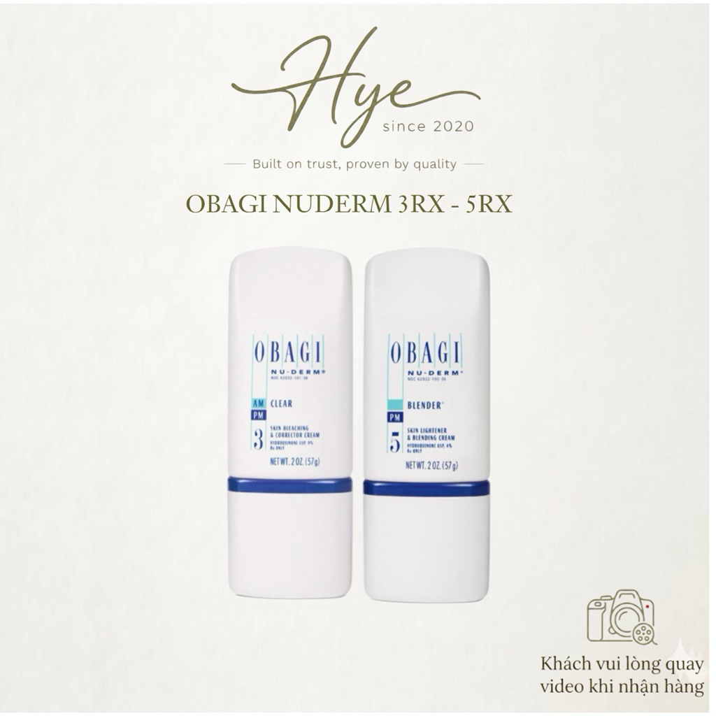 [Chính Hãng] Obagi 3rx 5rx 57gr - Kem dưỡng dành cho da nám tàn nhang sắc tố