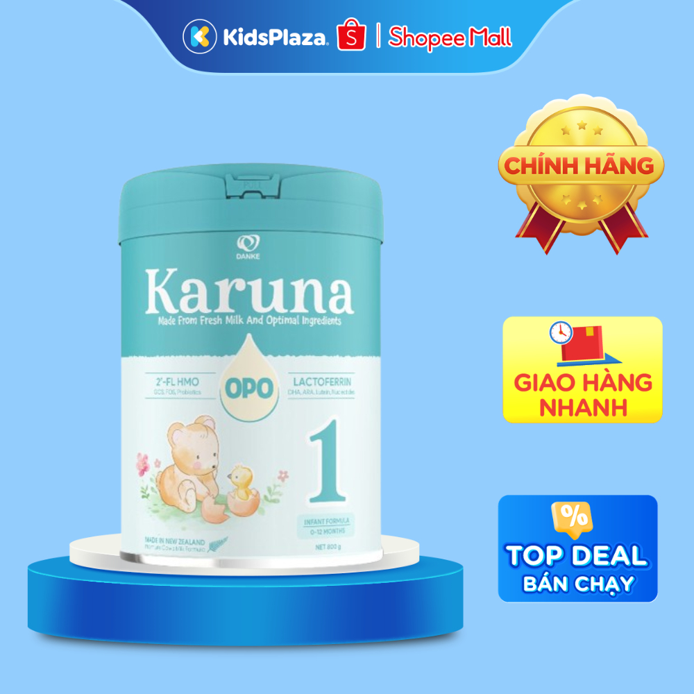 Thực phẩm bổ sung Karuna NewZealand số 1 800g (0-12 tháng)