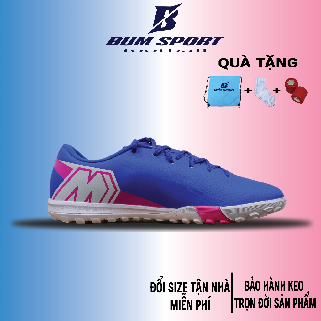 Giày Bóng Đá Vapor 16 aca V1 Có Đệm Eva + Khâu Đế , Tặng Túi + Tất + Băng Keo
