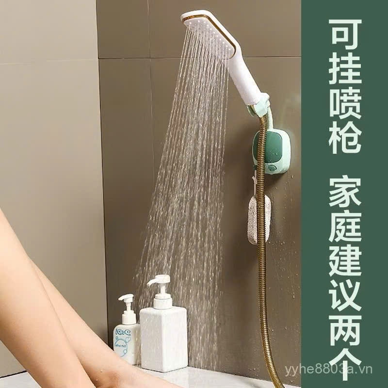 Giá treo vòi sen, đế kẹp vòi sen vòi xịt toilet dán tường bằng nhựa họa tiết hoạt hình