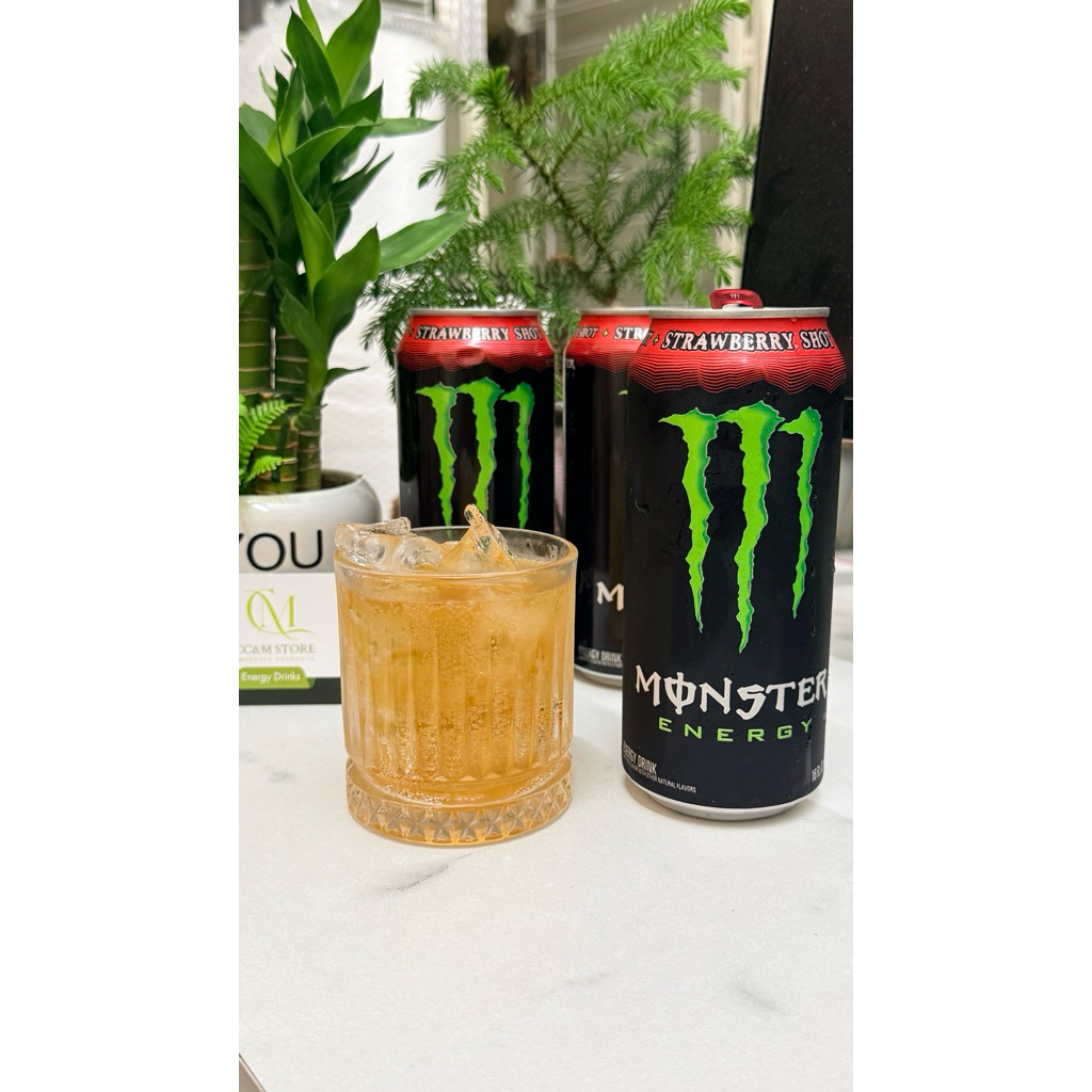 Nước tăng lực Monster Energy Strawberry Shot