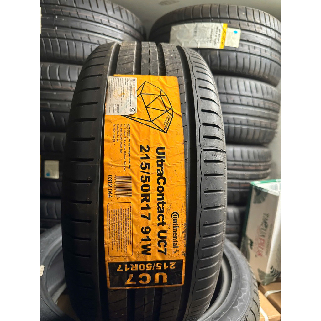 CONTINENTAL ULTRACONTACT UC7 215/50R17 91W