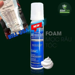 Minox 5 dạng bọt hỗ trợ mọc râu tóc cho nam giới 60ml