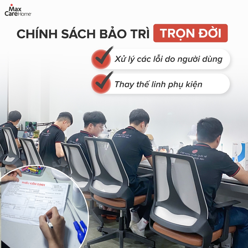 Máy tăm nước cầm tay Maxcare Max456S chính hãng Nhật Bản, 5 chế độ, Áp lực tia nước 1400 lần 1 phút sạch mảng bám | BigBuy360 - bigbuy360.vn