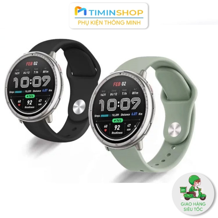 Dây cho Amazfit Active 2/ Active 3 Premium/ Active Max - Silicone (DSK)