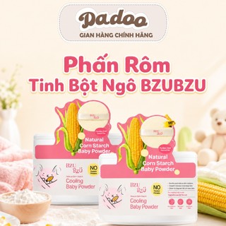 [Bzu Bzu] Phấn Rôm Tinh Bột Ngô Baby Cooling Powder 140g Làm Mát Dịu Da Giảm Hăm Cho Bé