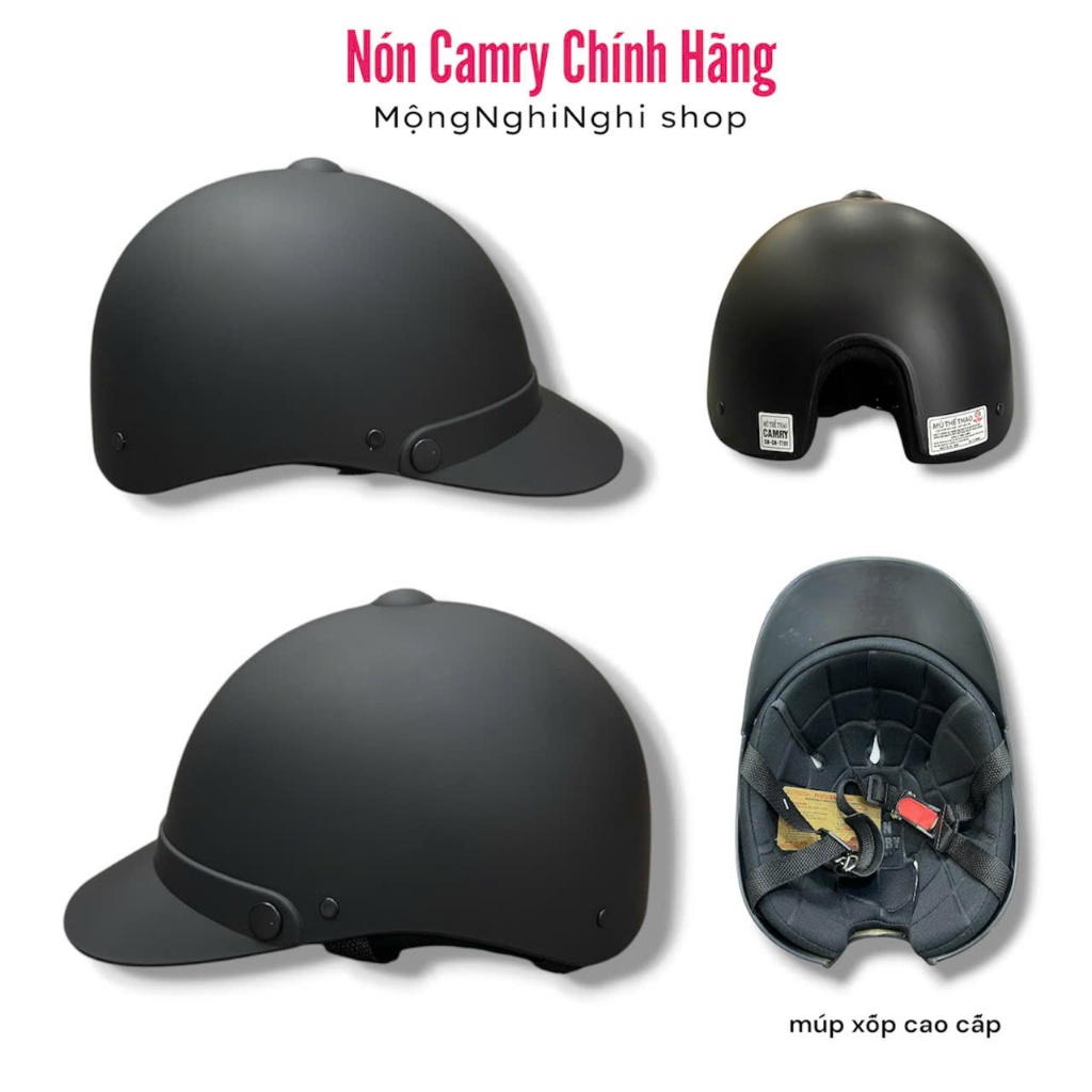Nón Bảo Hiểm Thể Thao NAM NỮ Chính Hãng(CAMRY) Camry CR HELMET Có Giấy Kiểm Định , Bảo Hành 12 tháng