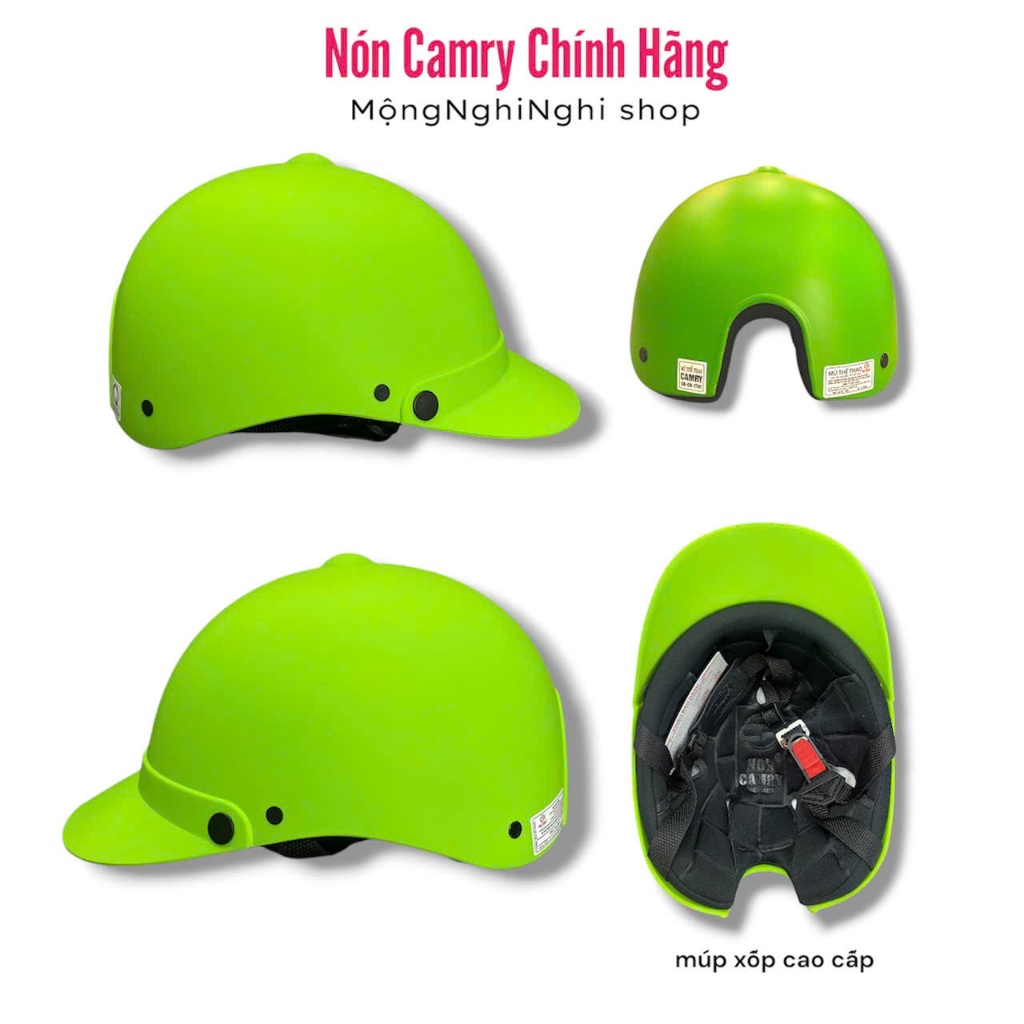 Nón Bảo Hiểm Thể Thao NAM NỮ Chính Hãng(CAMRY) Camry CR HELMET, Bảo Hành 12 tháng