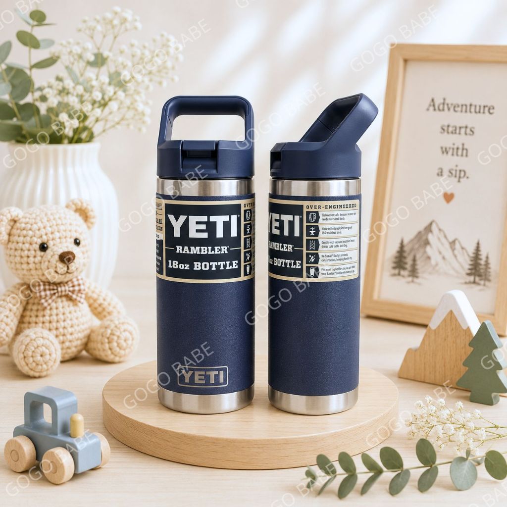 [ Hàng Mỹ ] Bình Giữ Nhiệt Cao Cấp Yeti Rambler 18oz - Chính hãng Bill US