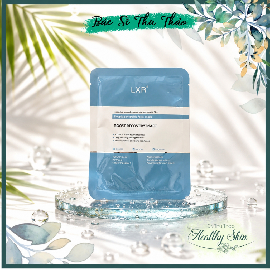 [30mL] Mặt nạ LXR BOOST RECOVERY MASK dịu da, phục hồi da