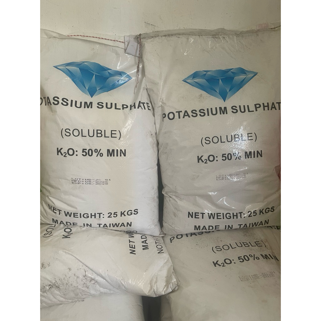 1 Bao 25kg Kali sunfat- Kali trắng -Made in Taiwan