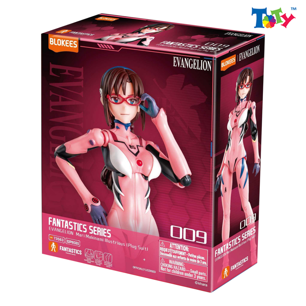 Mô hình - Evangelion - Fantastics Series - Mari Makinami Illustrous With Entry Plug Interior- Blokee
